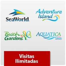 SeaWorld Parks - Visitas Ilimitadas + Estacionamento grátis